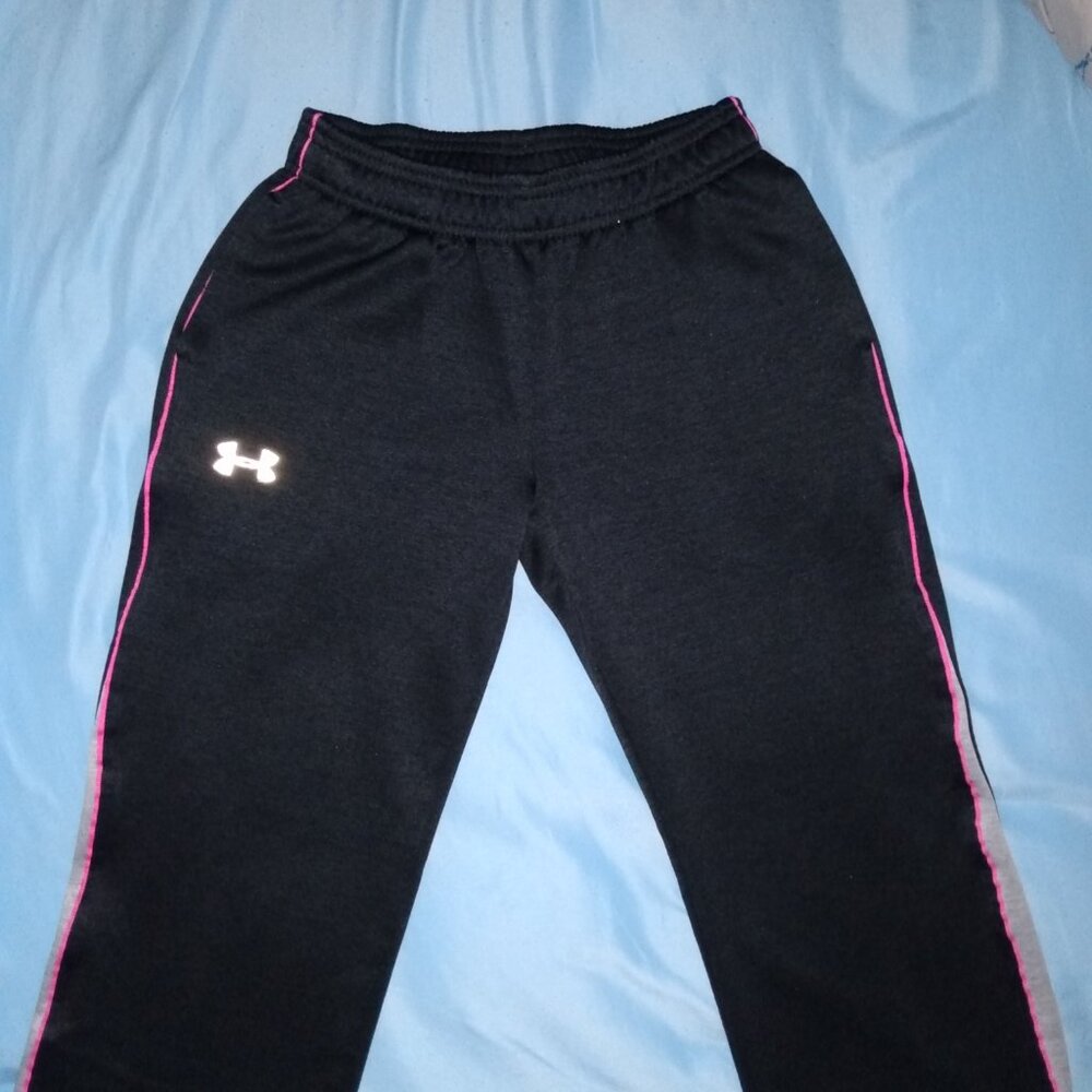 Under armour girls size medium cold gear pants - Picture 2 of 7